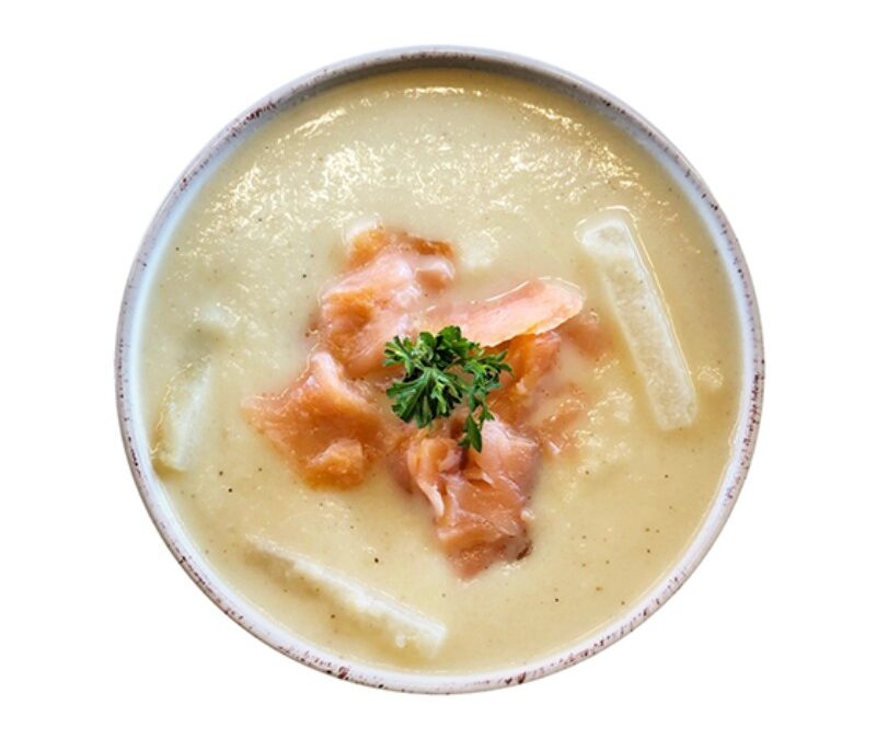 Kohlrabicremesuppe