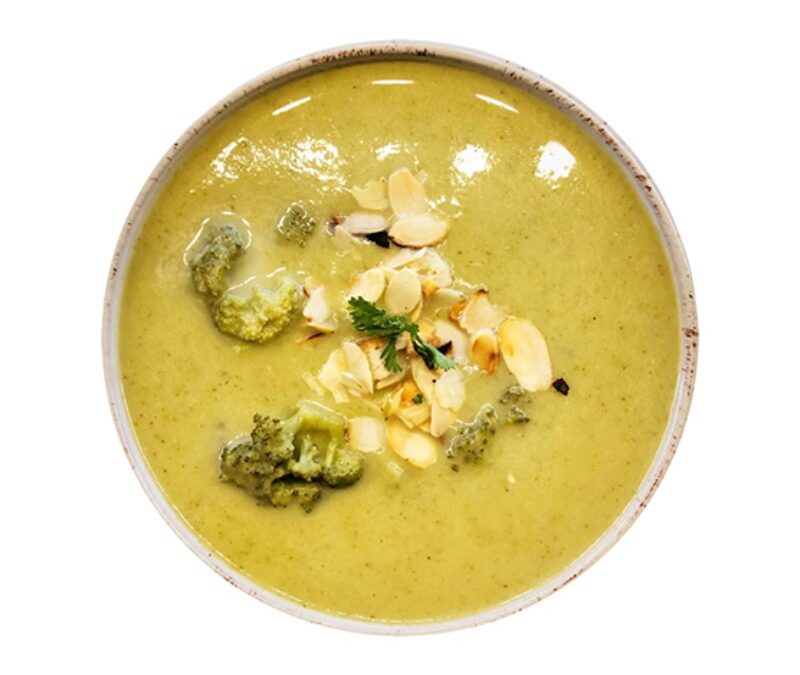 Brokkolisuppe mit gerösteten Mandeln von Suppdiwupp