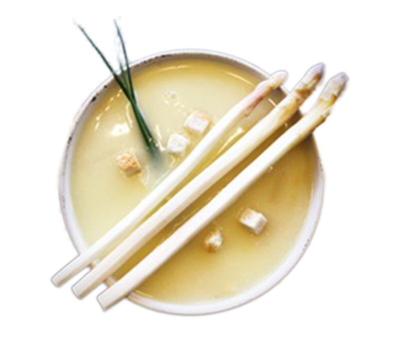 Spargelcremesuppe